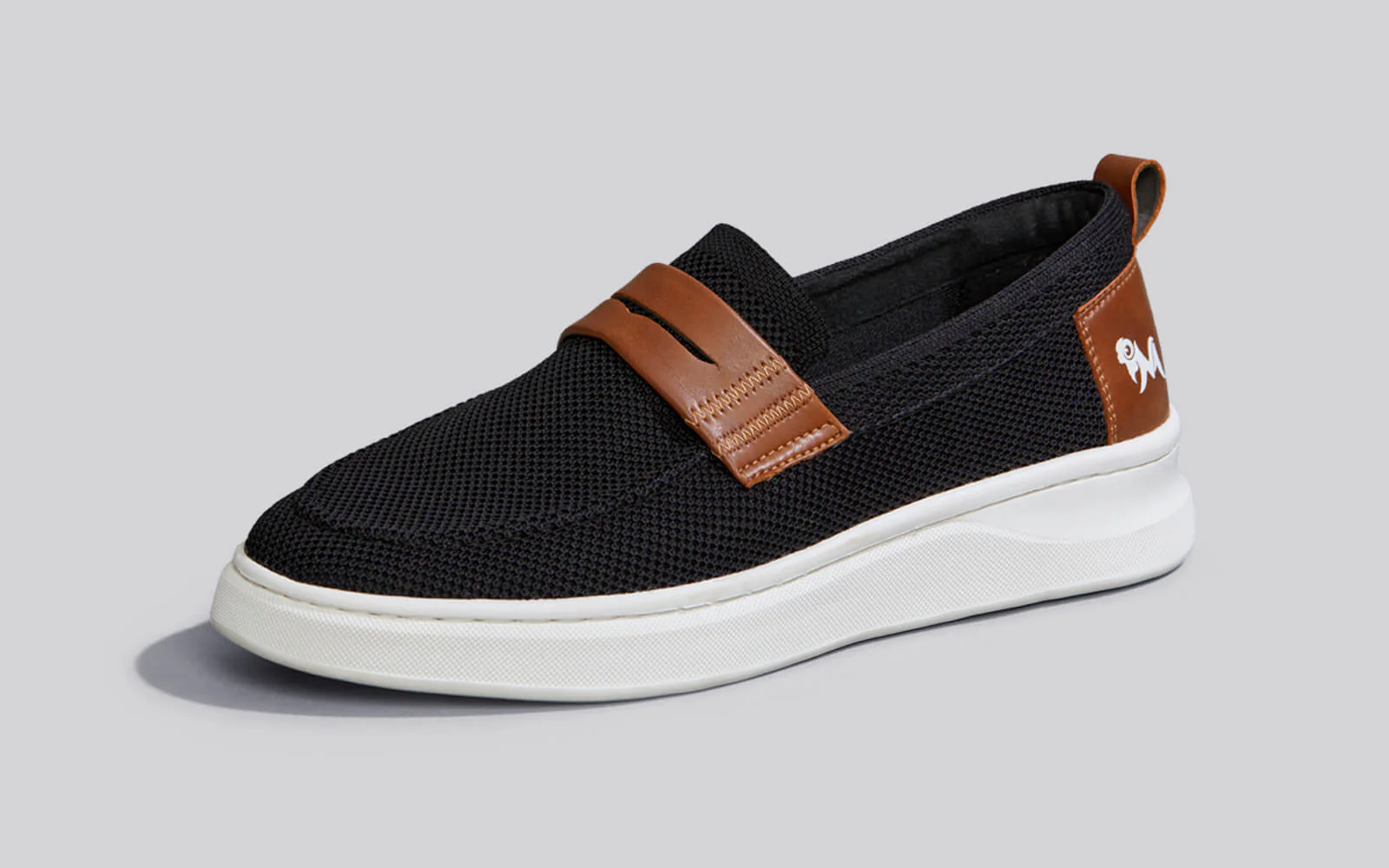 Brunch Loafers : Black/Tan - Image 3
