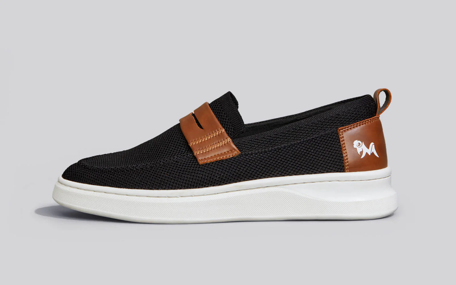 Brunch Loafers : Black/Tan - Image 6