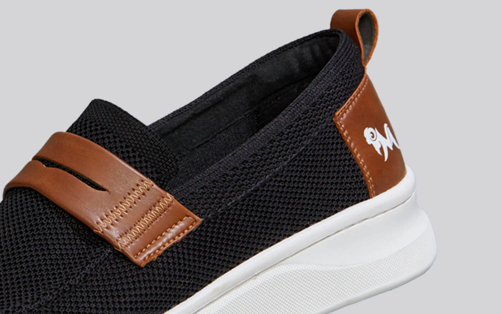 Brunch Loafers : Black/Tan - Image 8