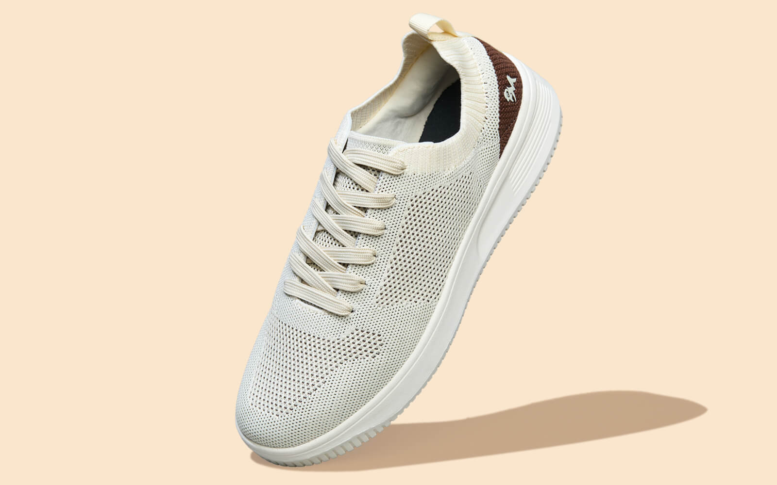 Casual Court Sneakers For Men : Ivory - Image 3