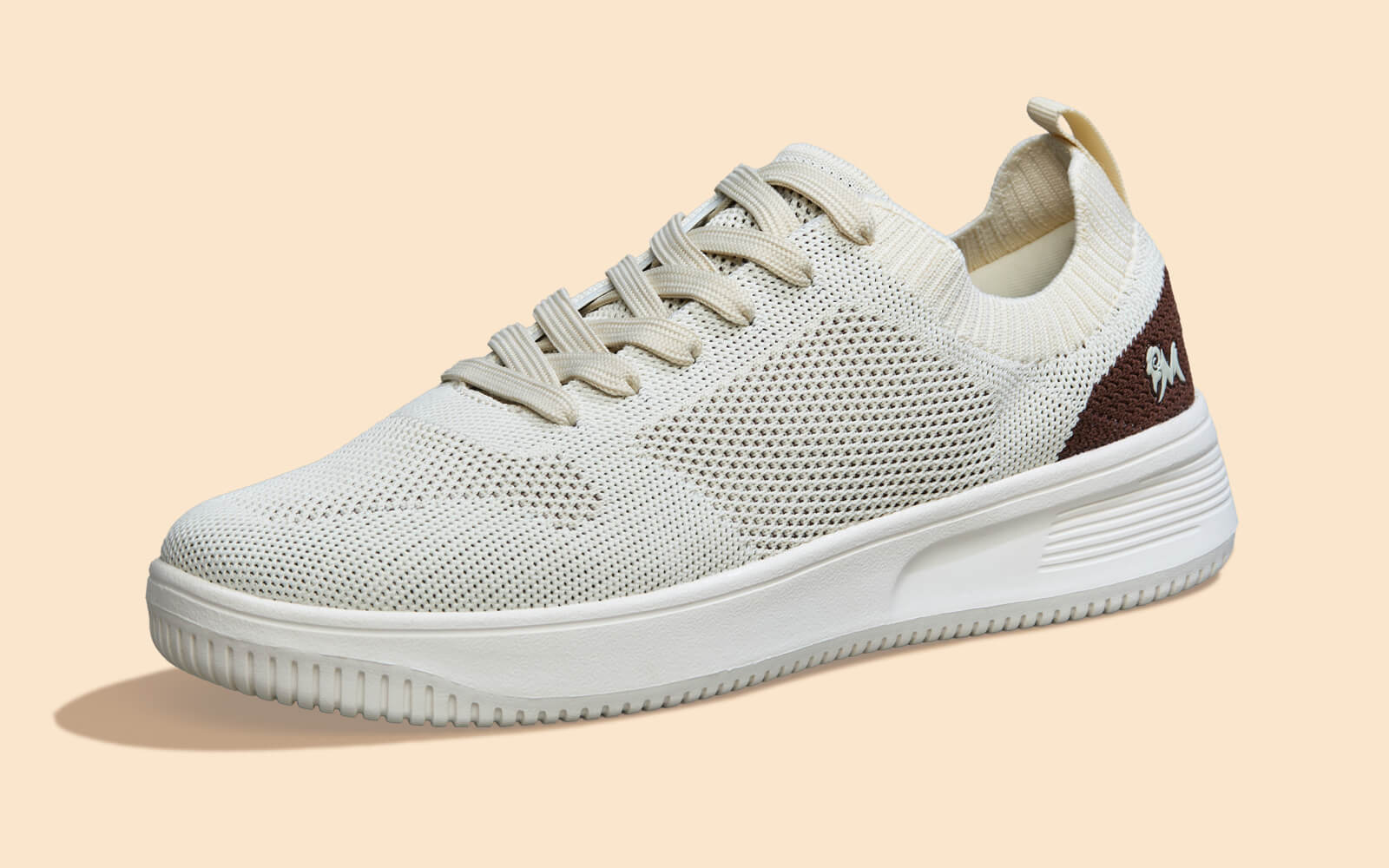 Casual Court Sneakers For Men : Ivory - Image 5
