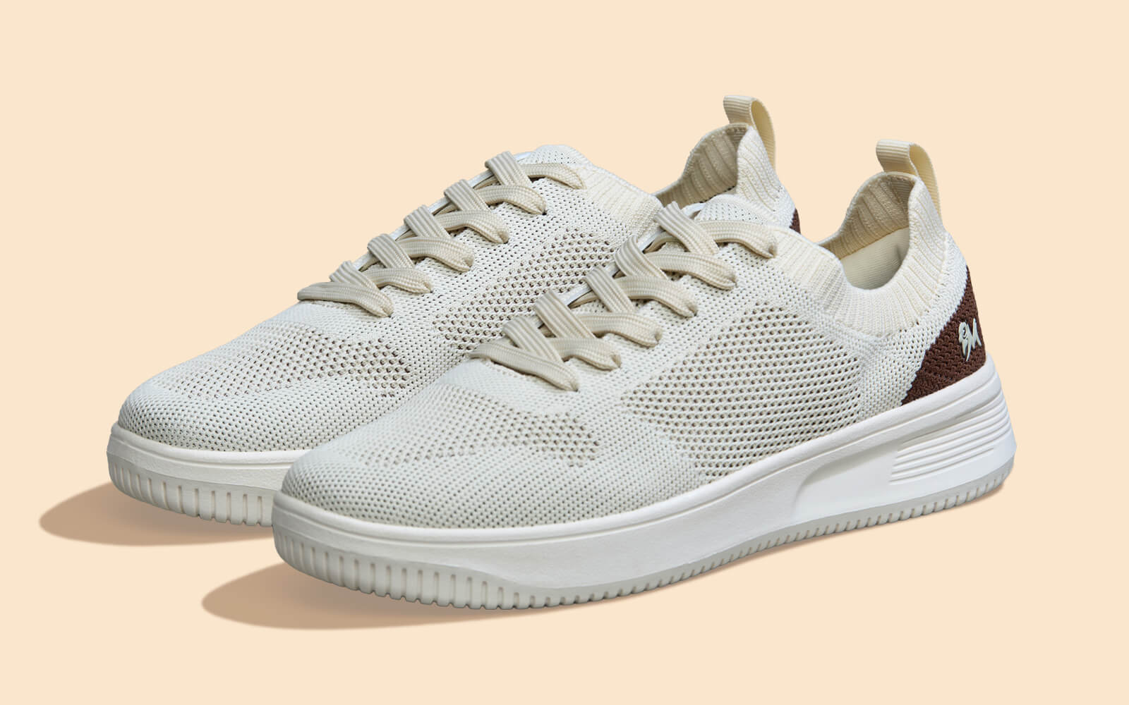 Casual Court Sneakers For Men : Ivory - Image 7