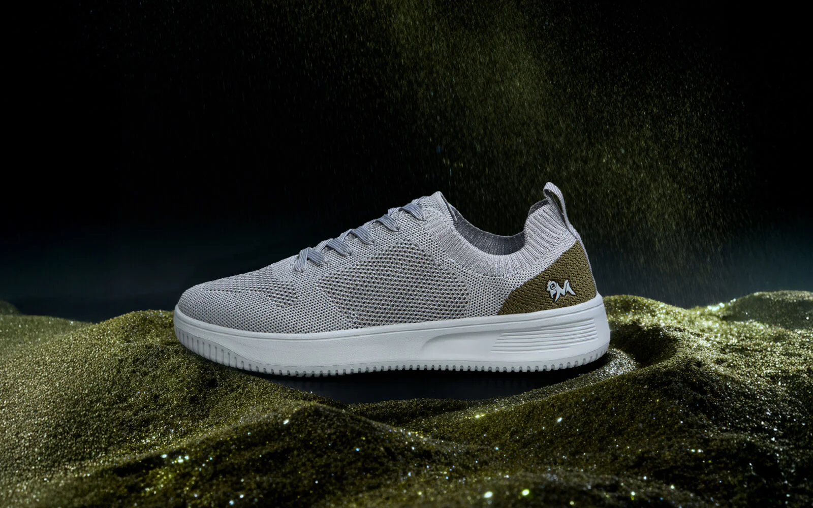 Casual Court Sneakers For Men : Grey - Image 2