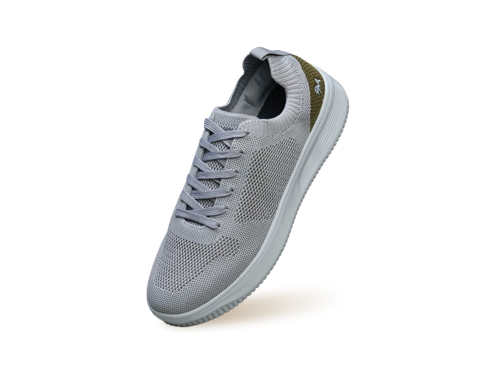 Casual Court Sneakers For Men : Grey - Image 8