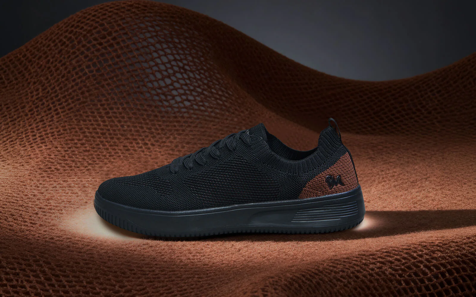 Casual Court Sneakers For Men : Black - Image 2