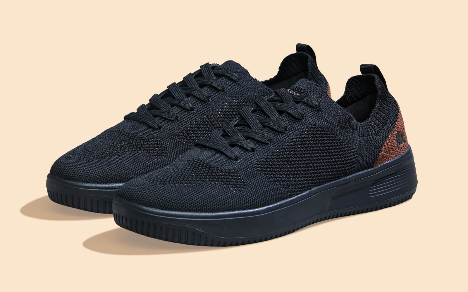 Casual Court Sneakers For Men : Black - Image 7