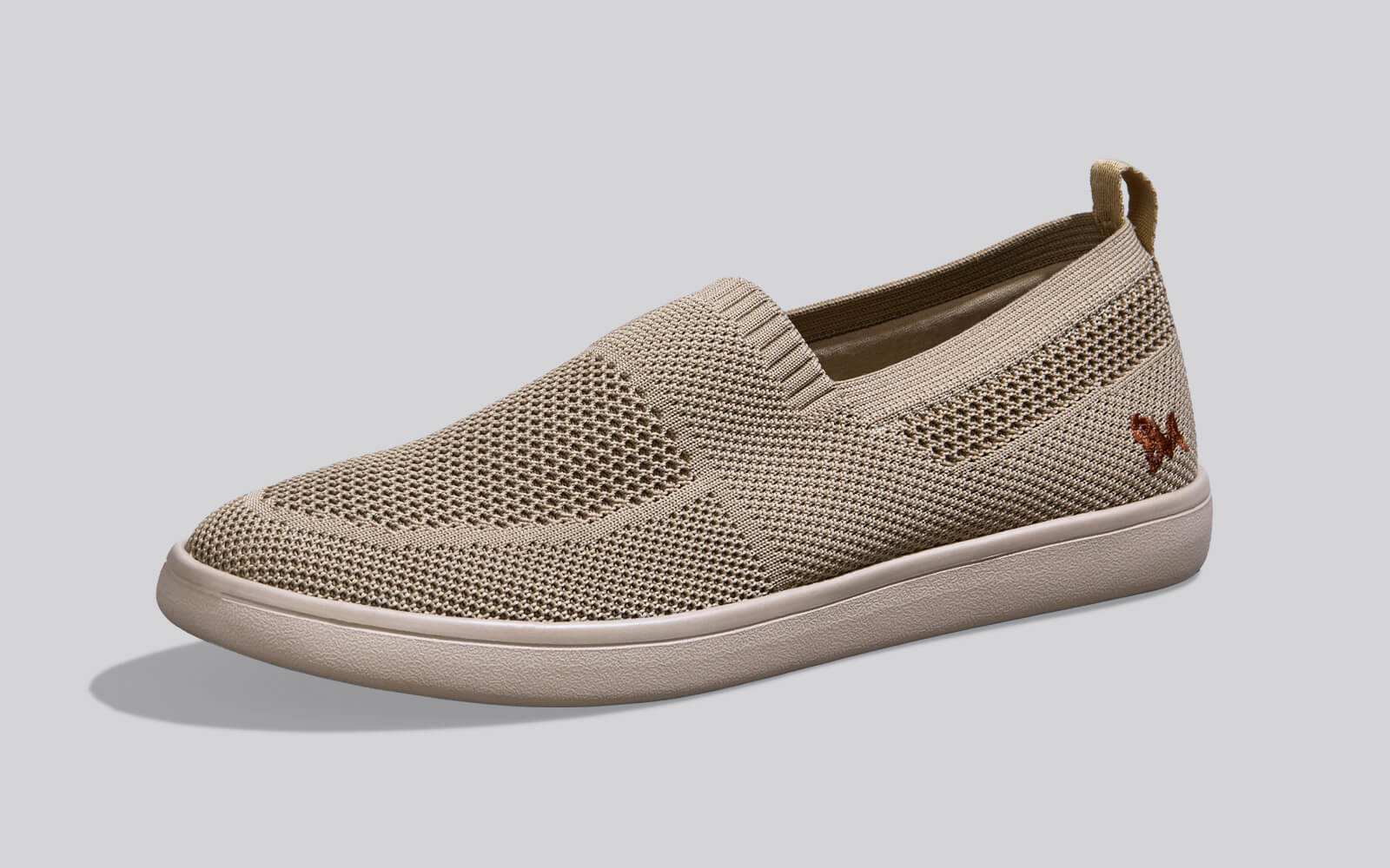 Casual Ease Slip Ons : Taupe - Image 3