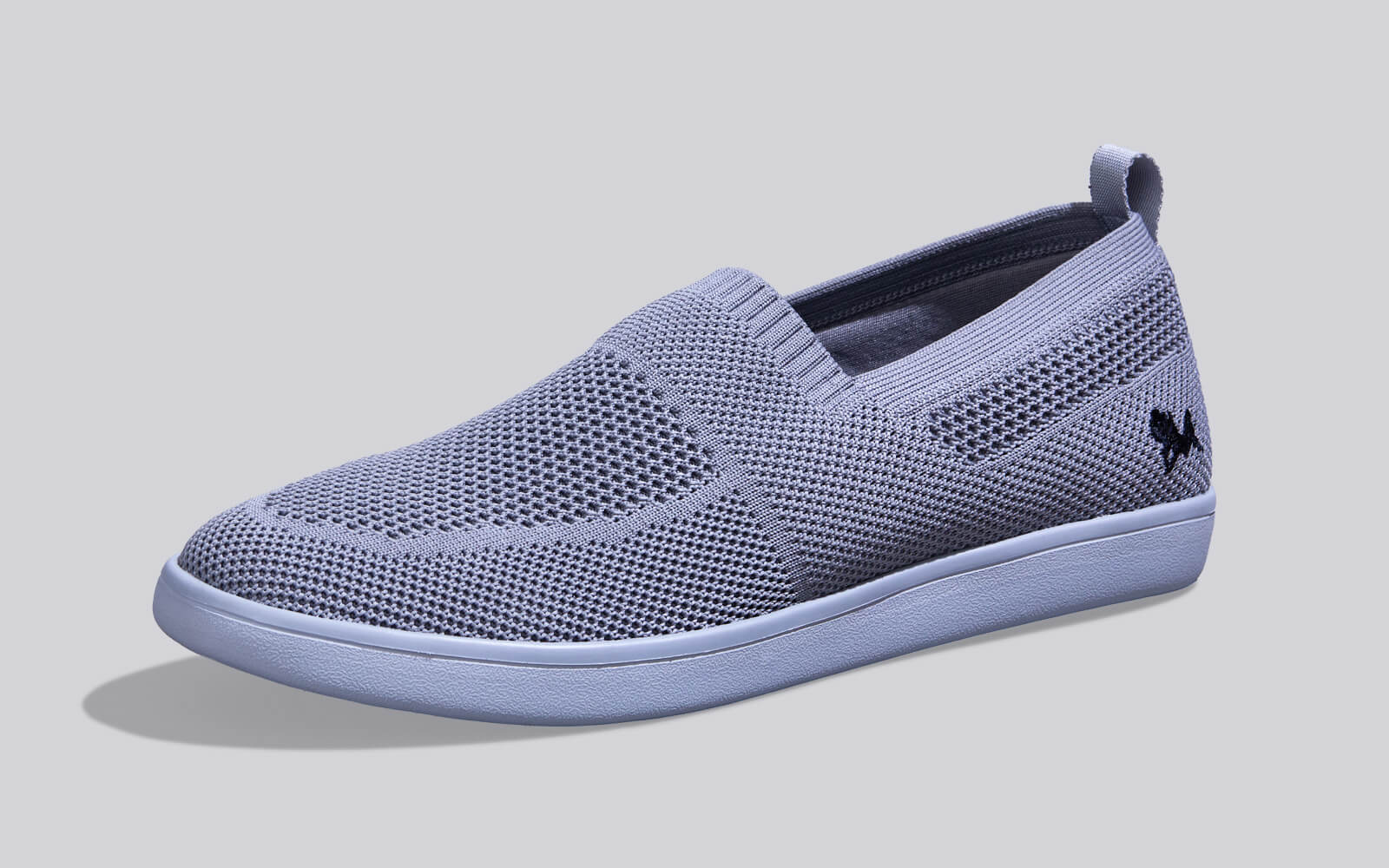 Casual Ease Slip Ons : Grey - Image 3