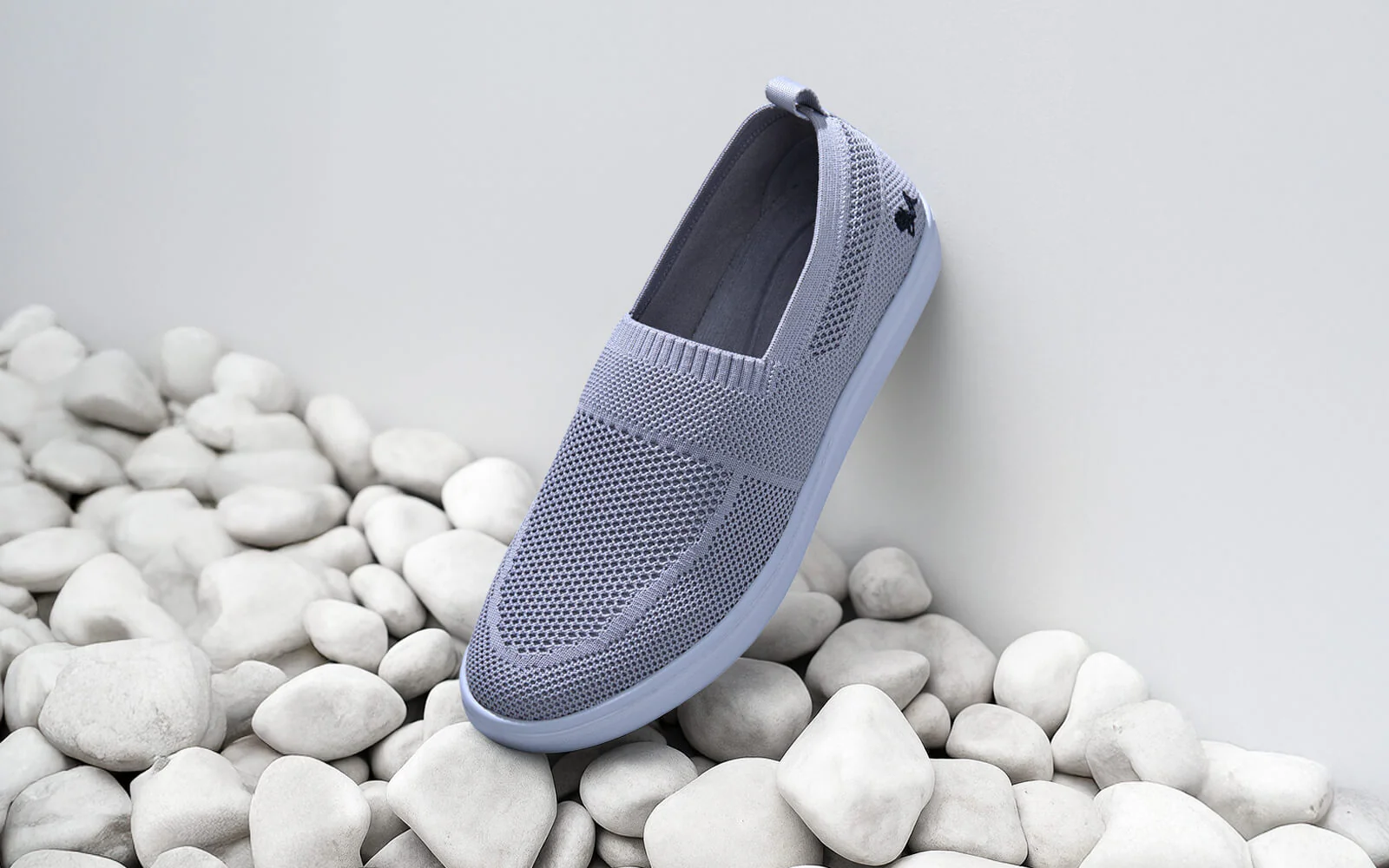 Casual Ease Slip Ons : Grey - Image 7