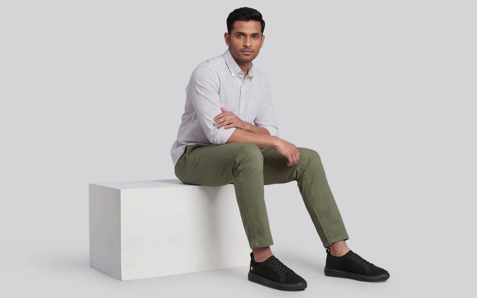 Classic Knit Neutrals For Men : Black - Image 6