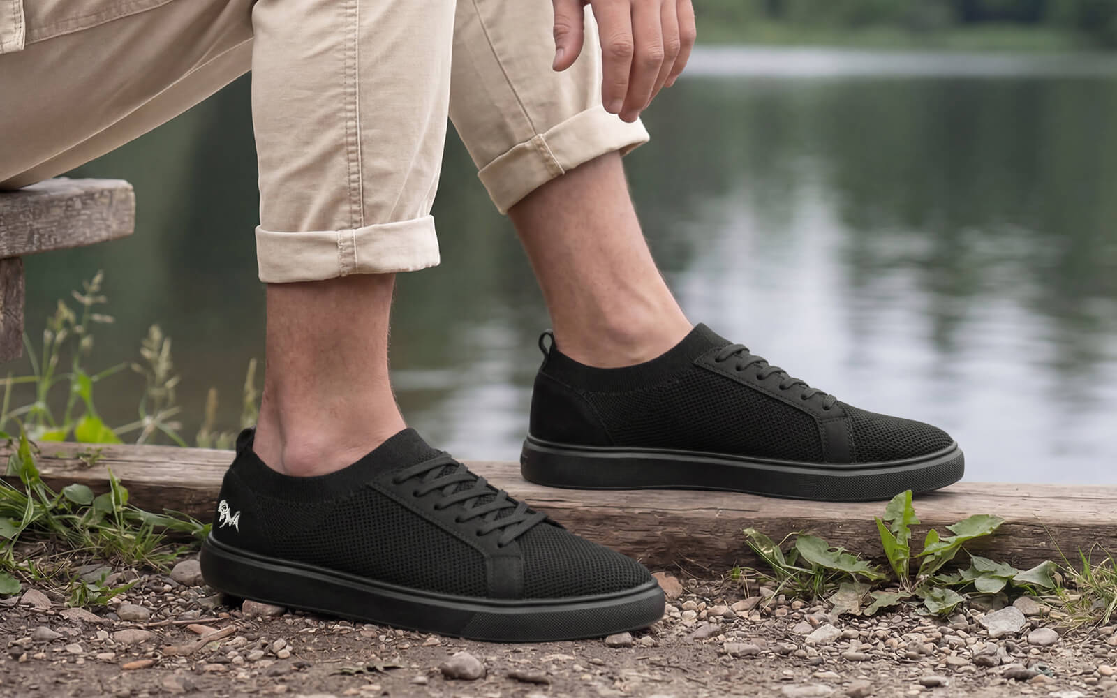 Classic Knit Neutrals For Men : Black - Image 9