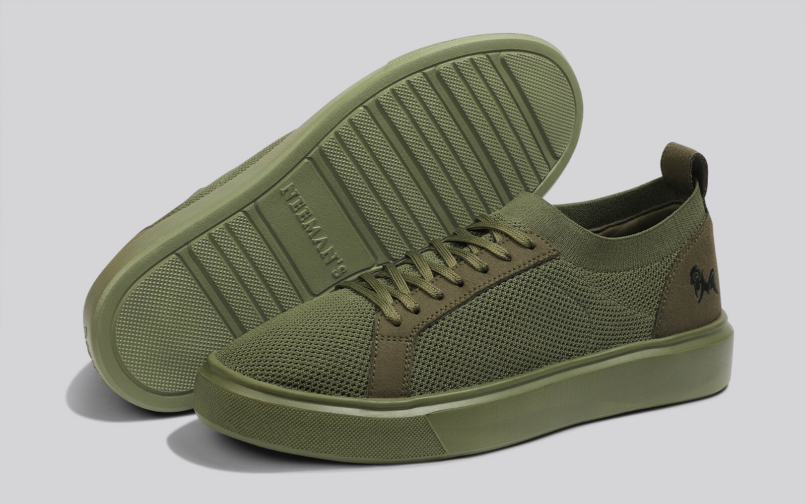 Classic Knit Neutrals For Men : Olive - Image 10