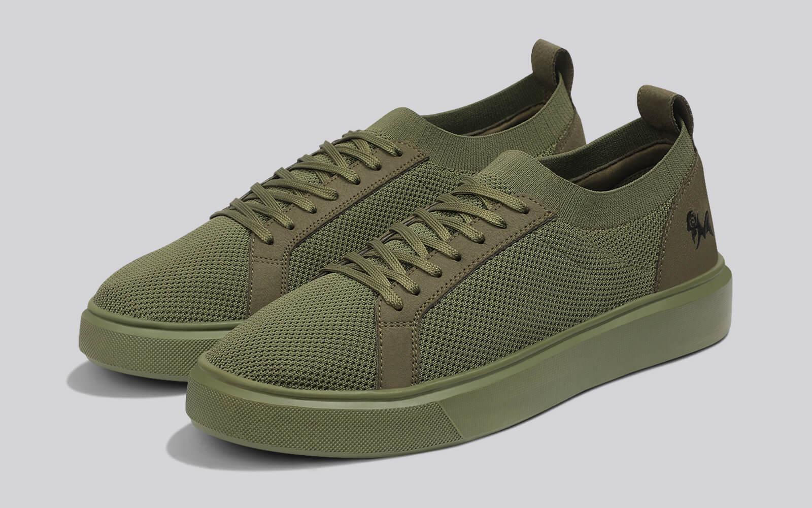 Classic Knit Neutrals For Men : Olive - Image 4