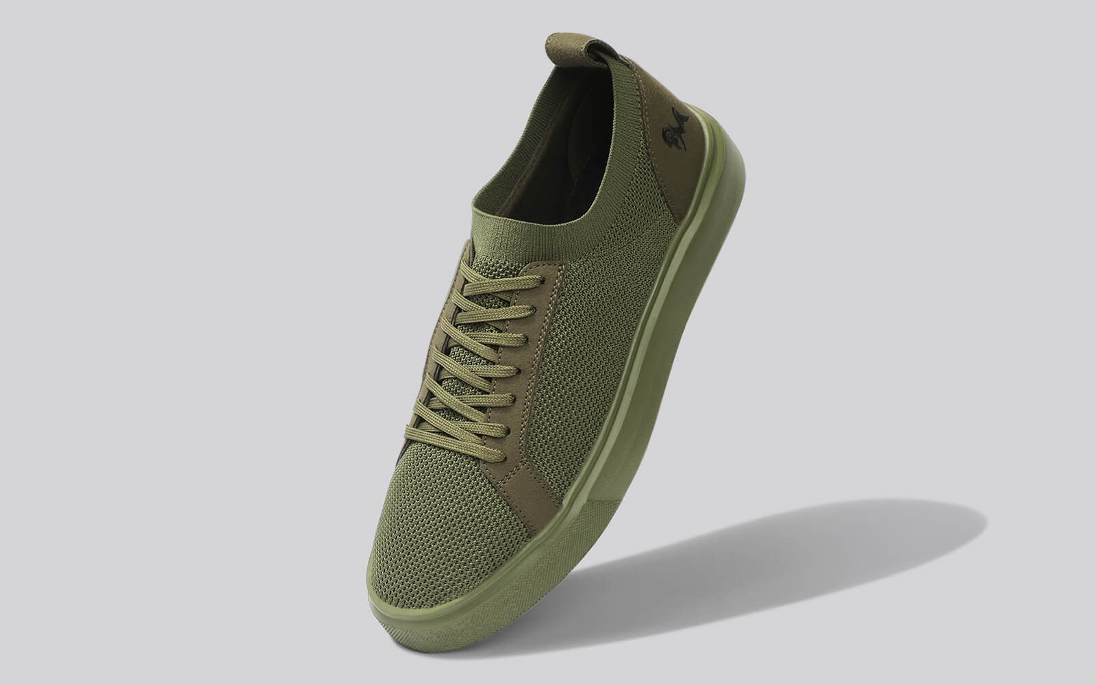 Classic Knit Neutrals For Men : Olive - Image 5