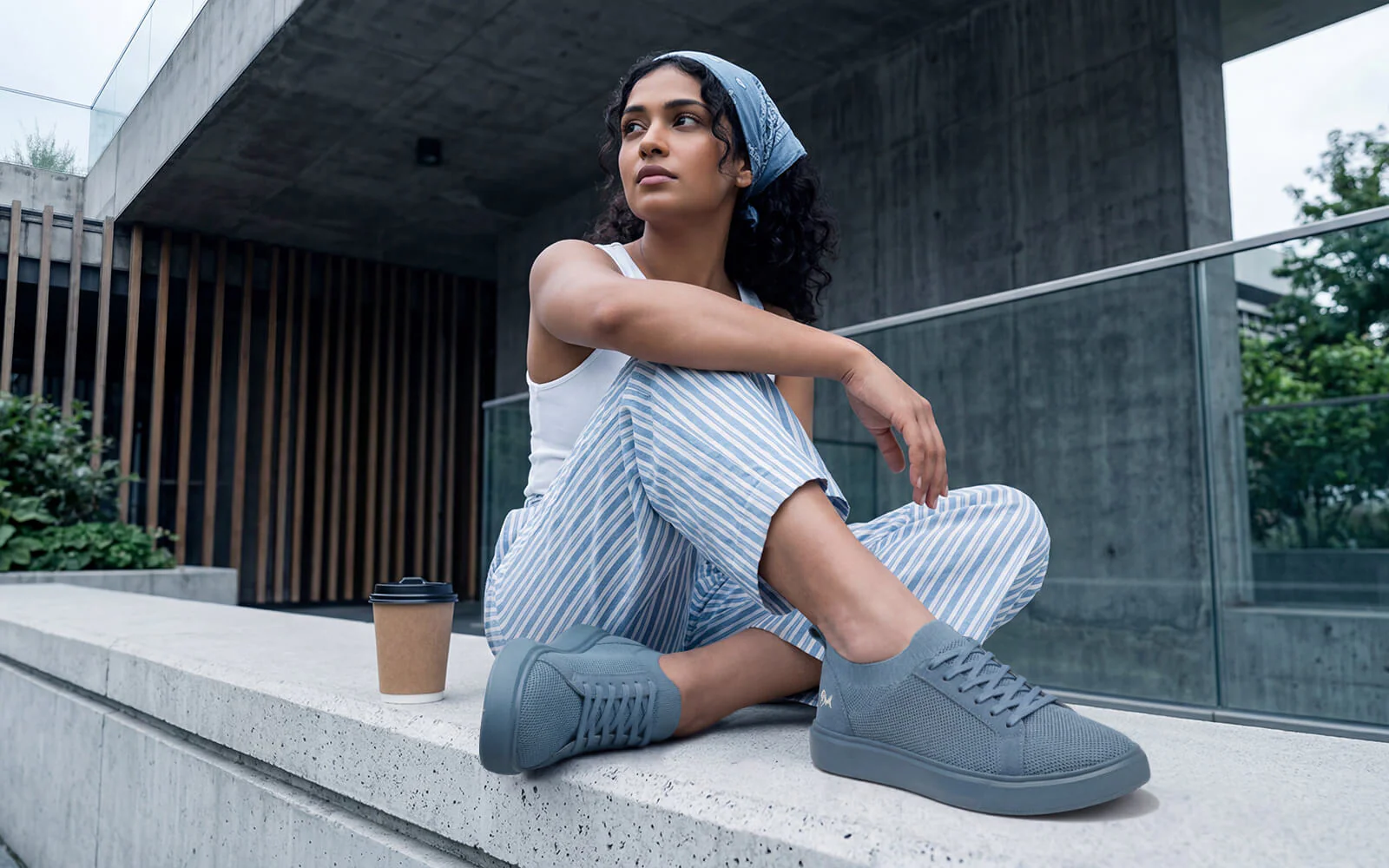 Classic Knit Neutrals For Women : Blue - Image 6