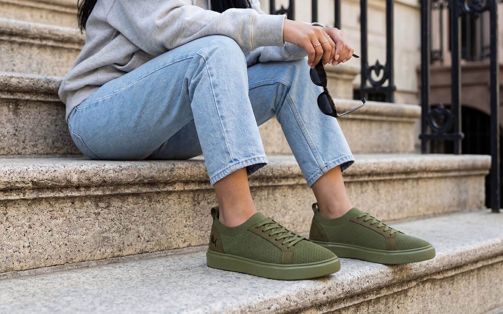 Classic Knit Neutrals For Women : Olive - Image 7