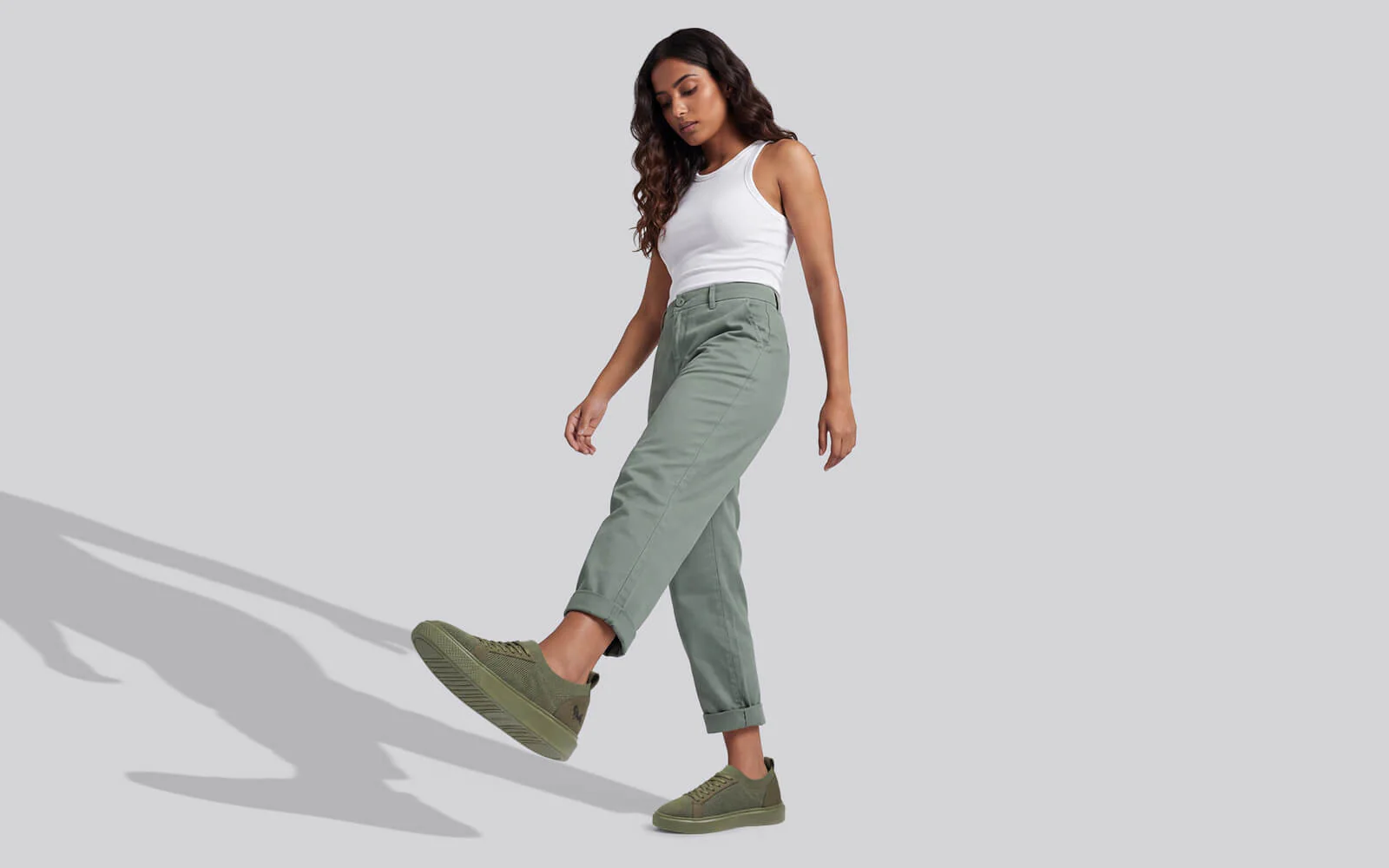 Classic Knit Neutrals For Women : Olive - Image 8