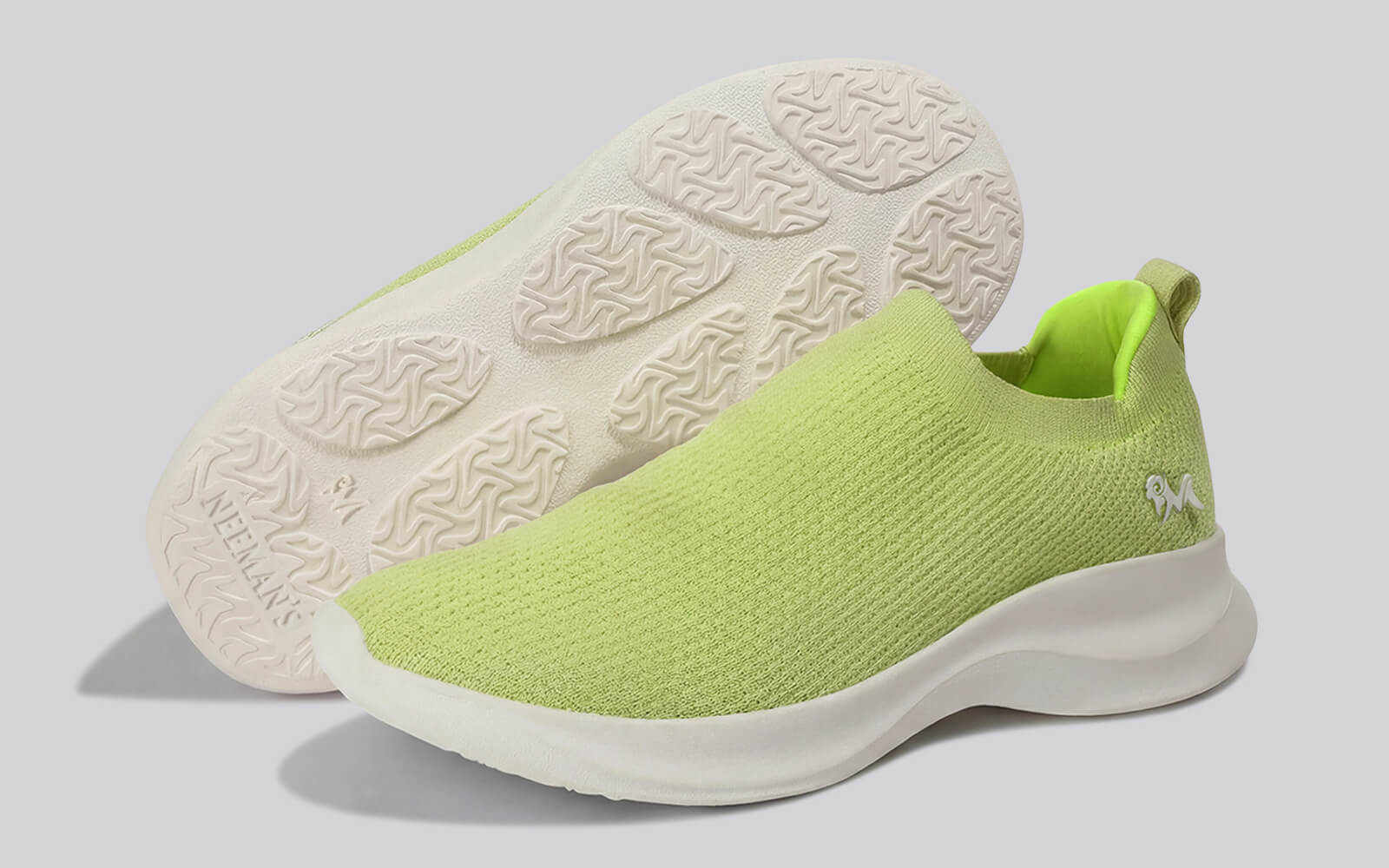 Cloud Flex Slip Ons For Women : Lime - Image 10