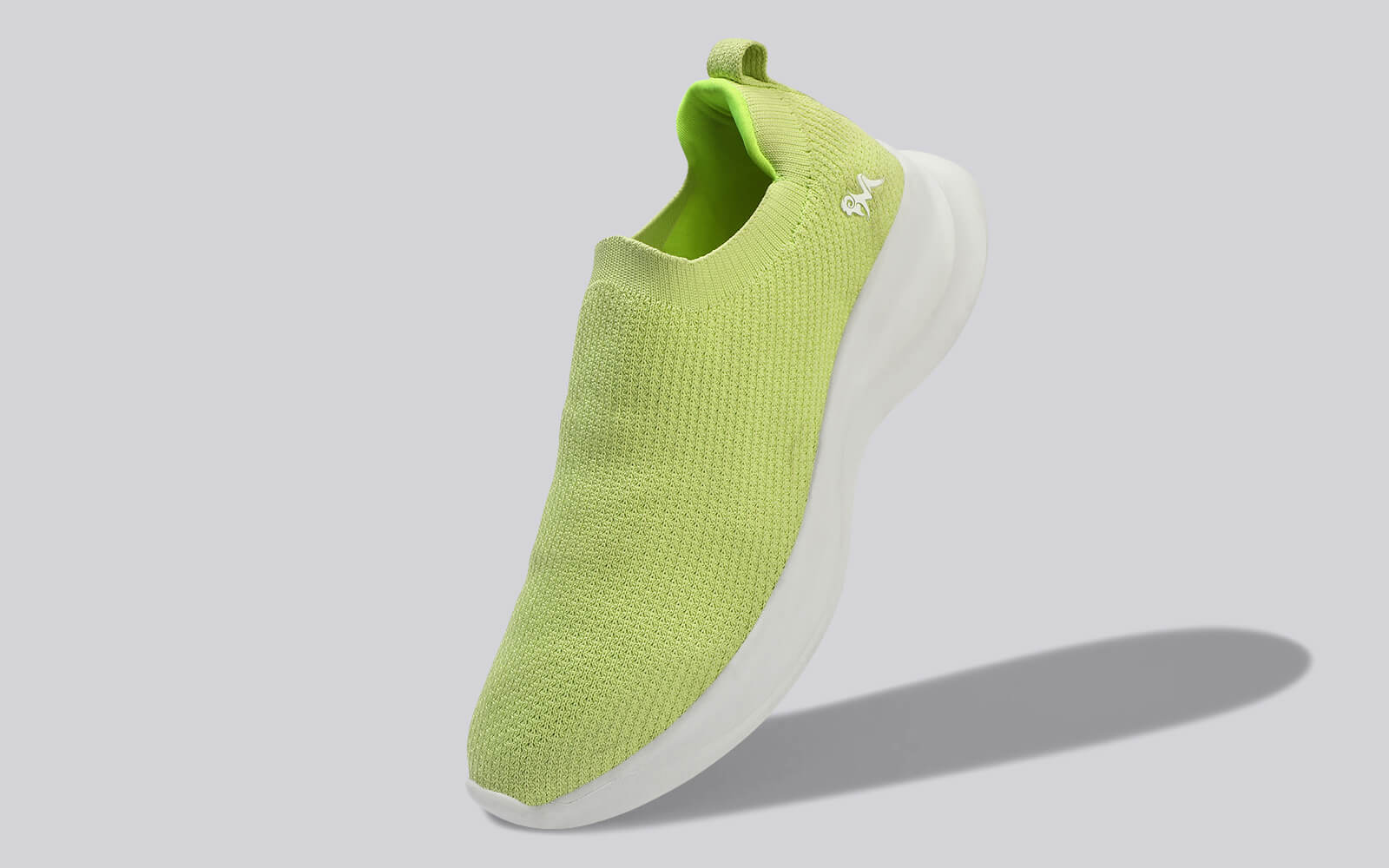 Cloud Flex Slip Ons For Women : Lime - Image 5