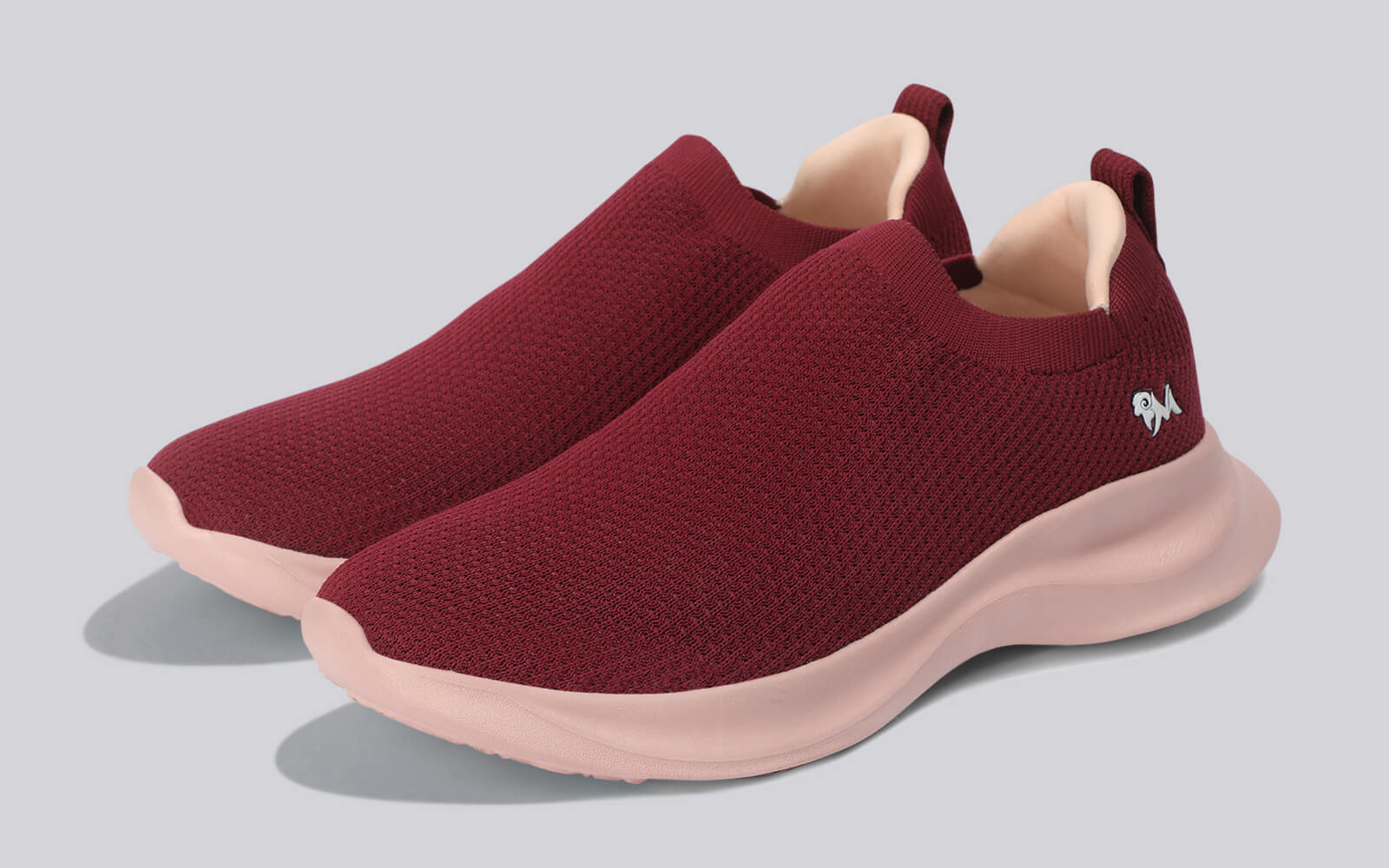Cloud Flex Slip Ons For Women : Pink - Image 4