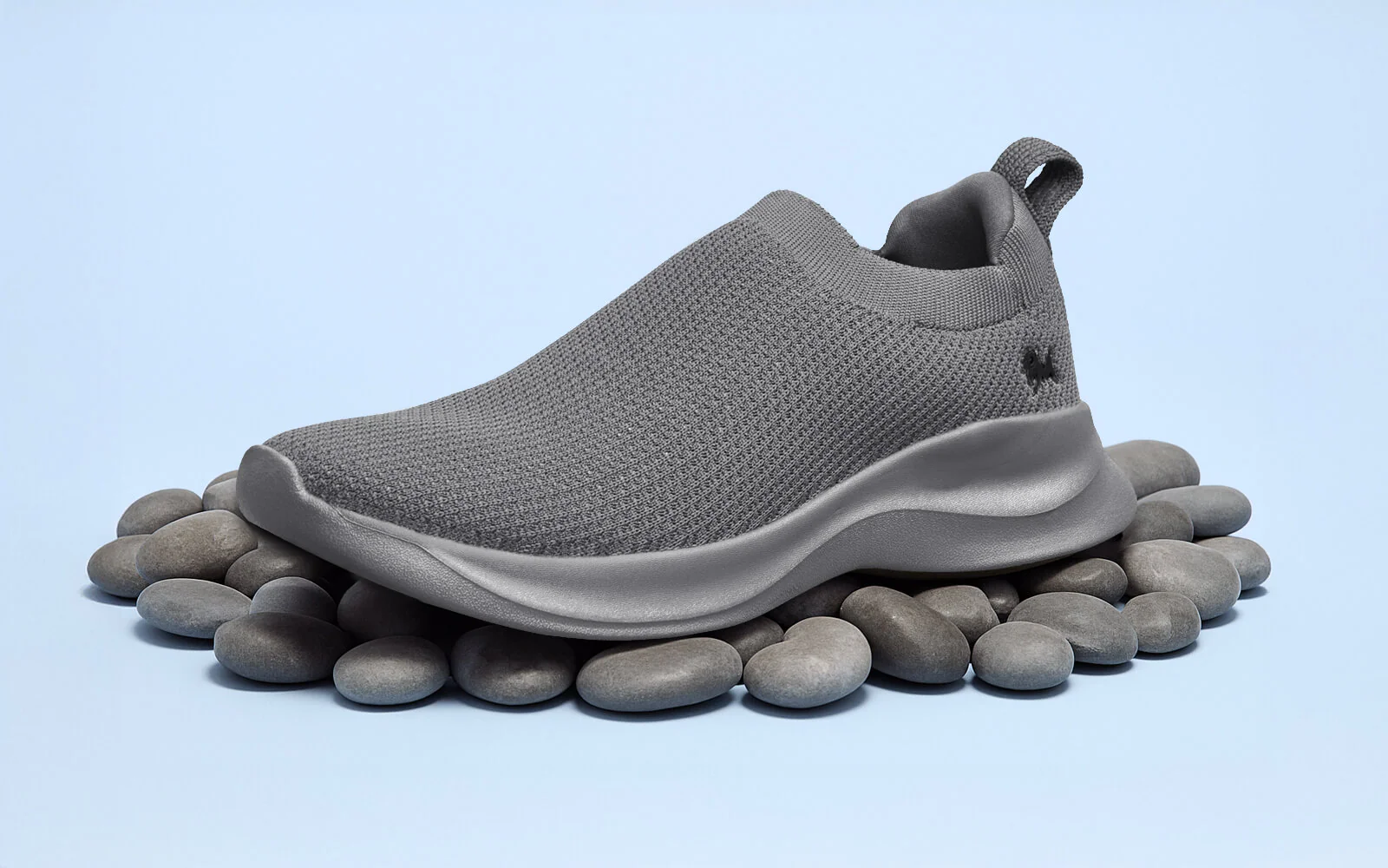 Cloud Flex Slip Ons : Grey - Image 2