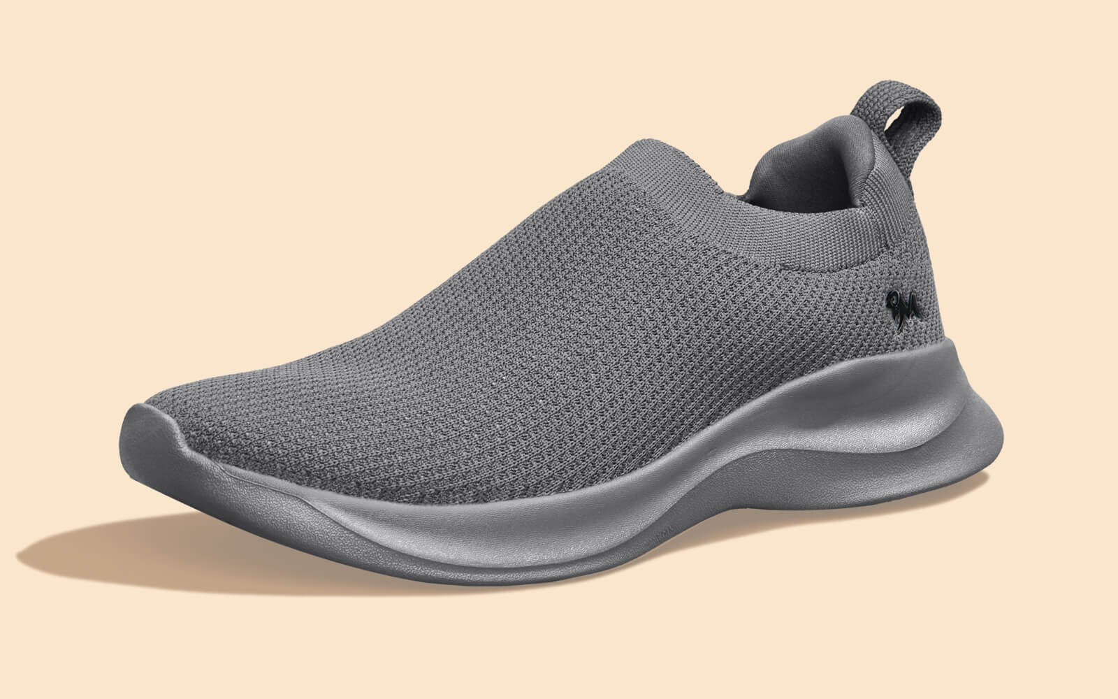 Cloud Flex Slip Ons : Grey - Image 5