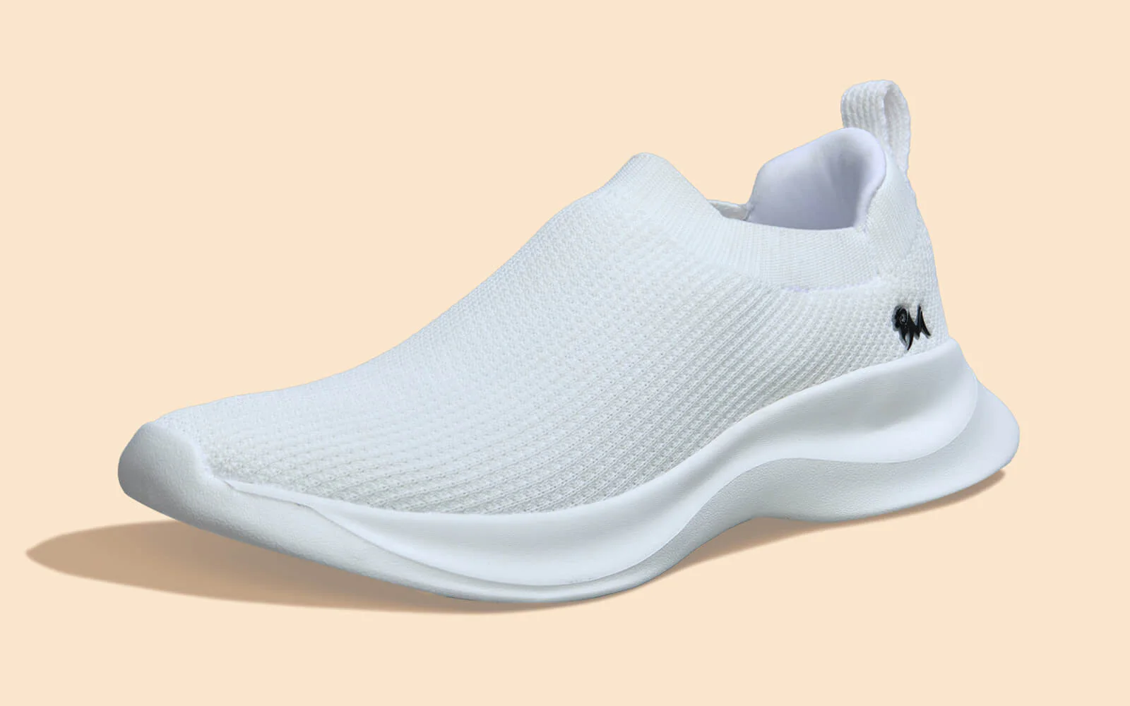 Cloud Flex Slip Ons : White - Image 5