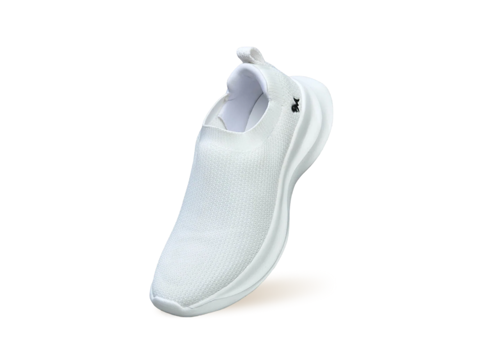 Cloud Flex Slip Ons : White - Image 8