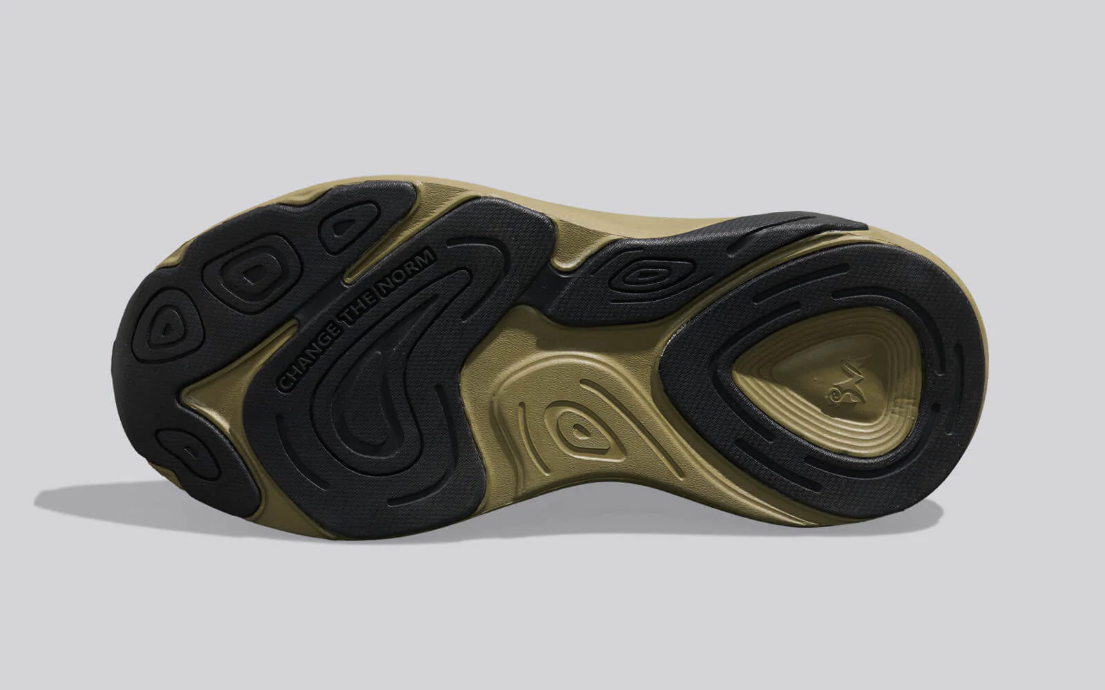 Color Block Sneakers for Women : Olive Black - Image 10