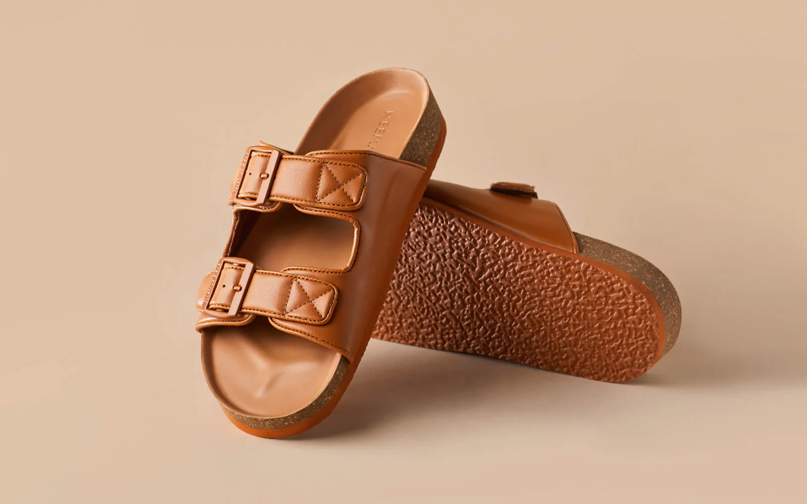 Cork Sandals : Classic Tan - Image 6
