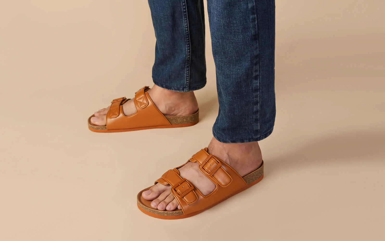 Cork Sandals : Classic Tan - Image 7