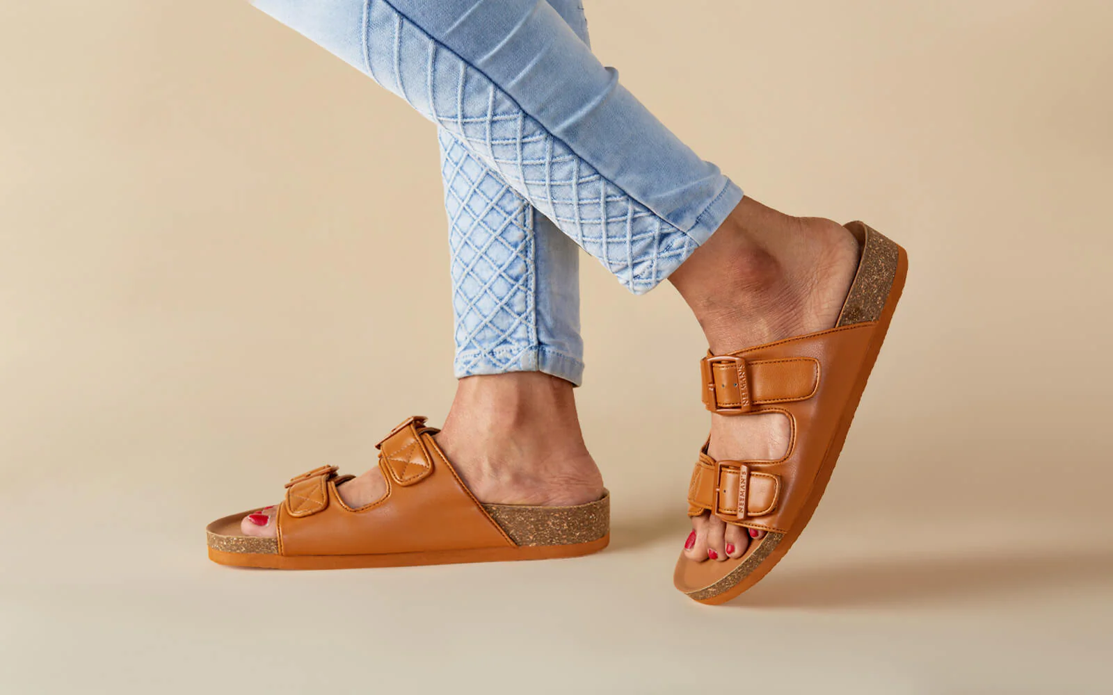 Cork Sandals : Classic Tan - Image 8