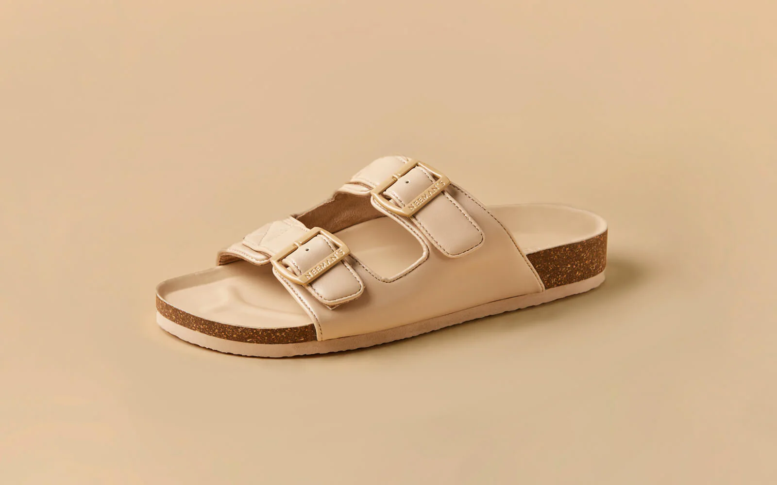 Cork Sandals : Rich Cream - Image 3