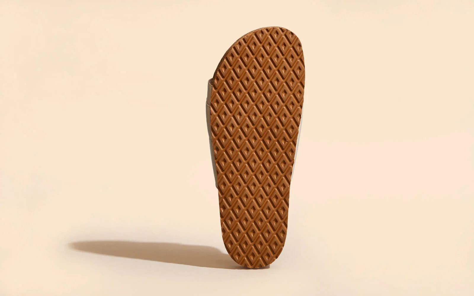 Cork Slides : Tan-White - Image 4