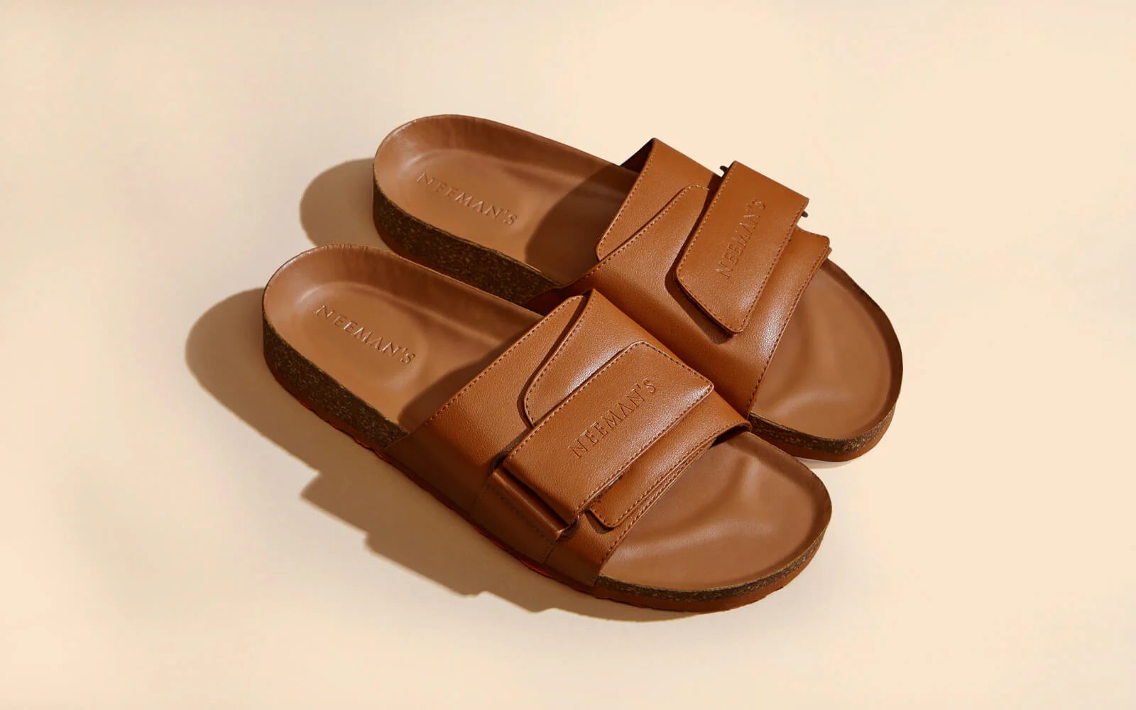 Cork Slides : Tan - Image 8