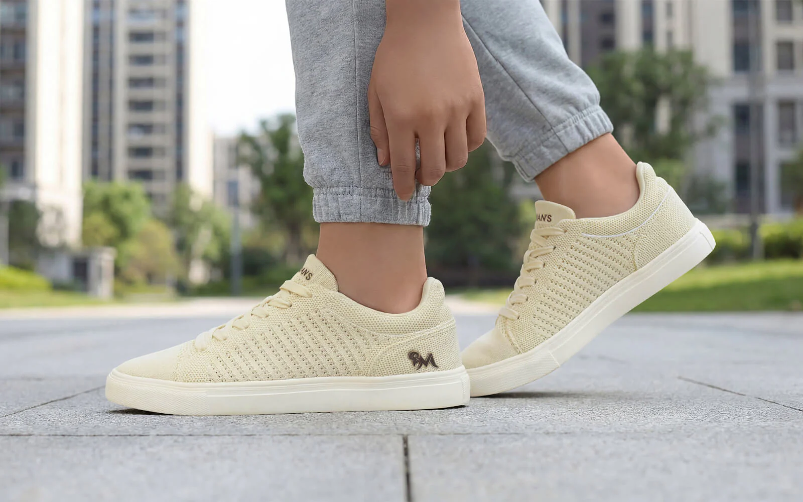 Court Sneakers For Women : Ivory - Image 7