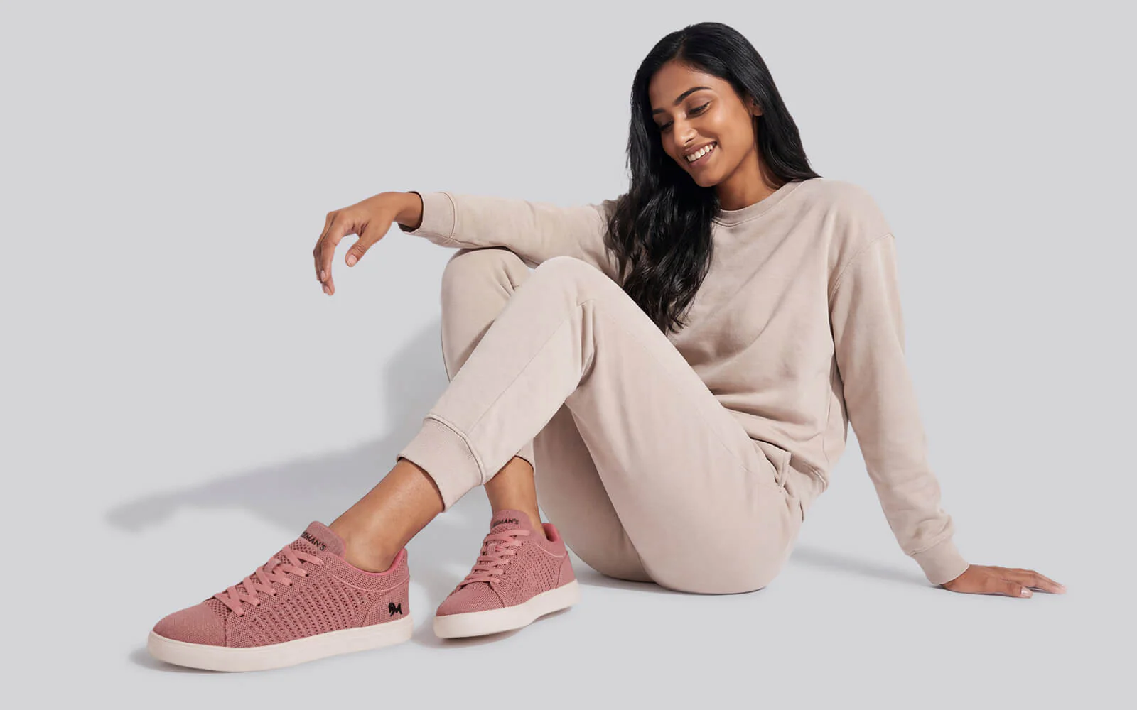 Court Sneakers For Women : Pink - Image 6