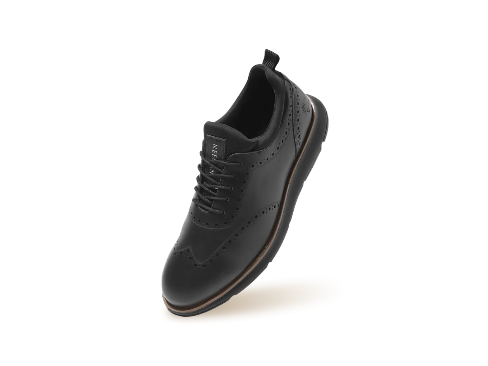 Crossover Brogues : Black - Image 11
