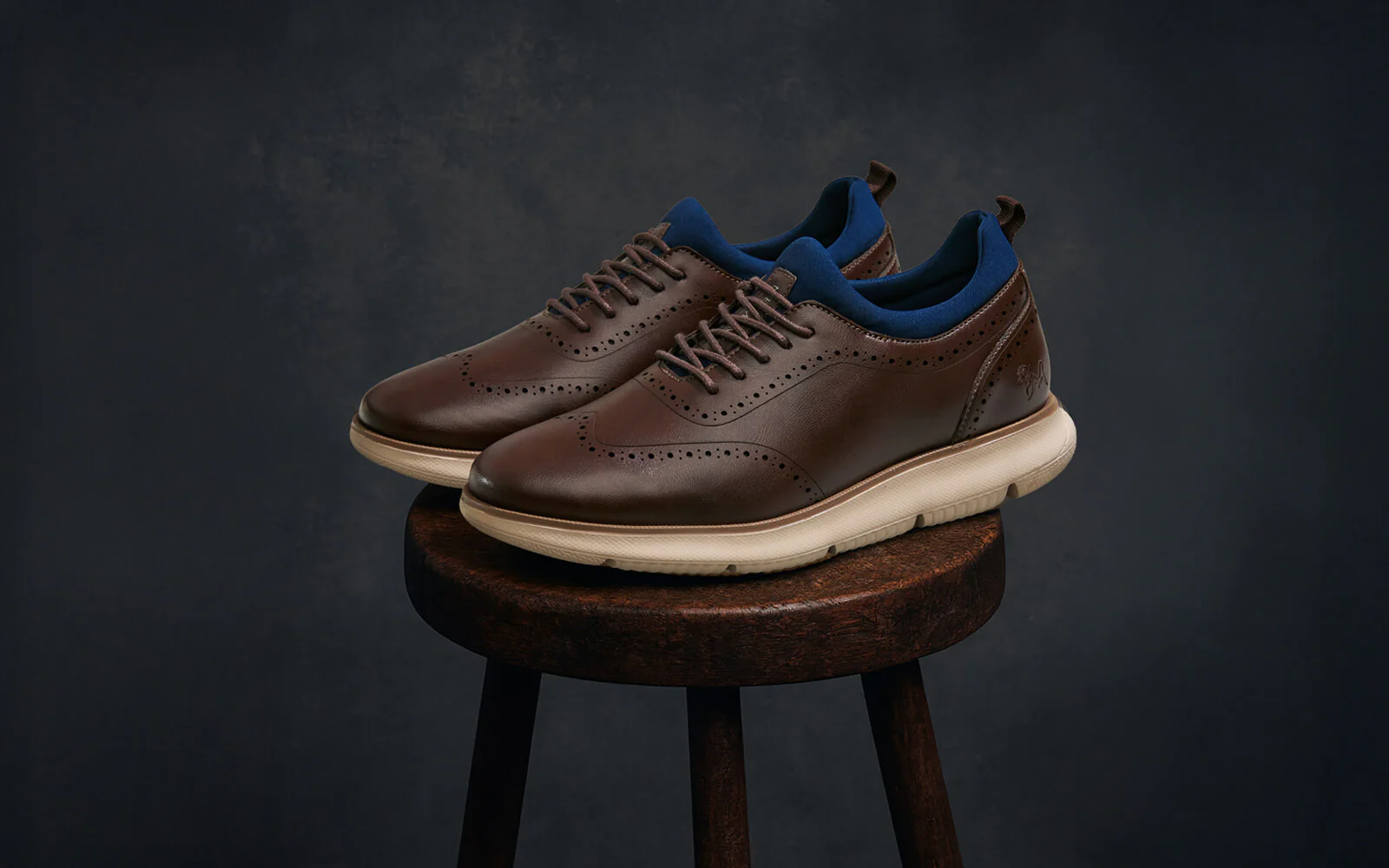 Crossover Brogues : Dark Brown - Image 10
