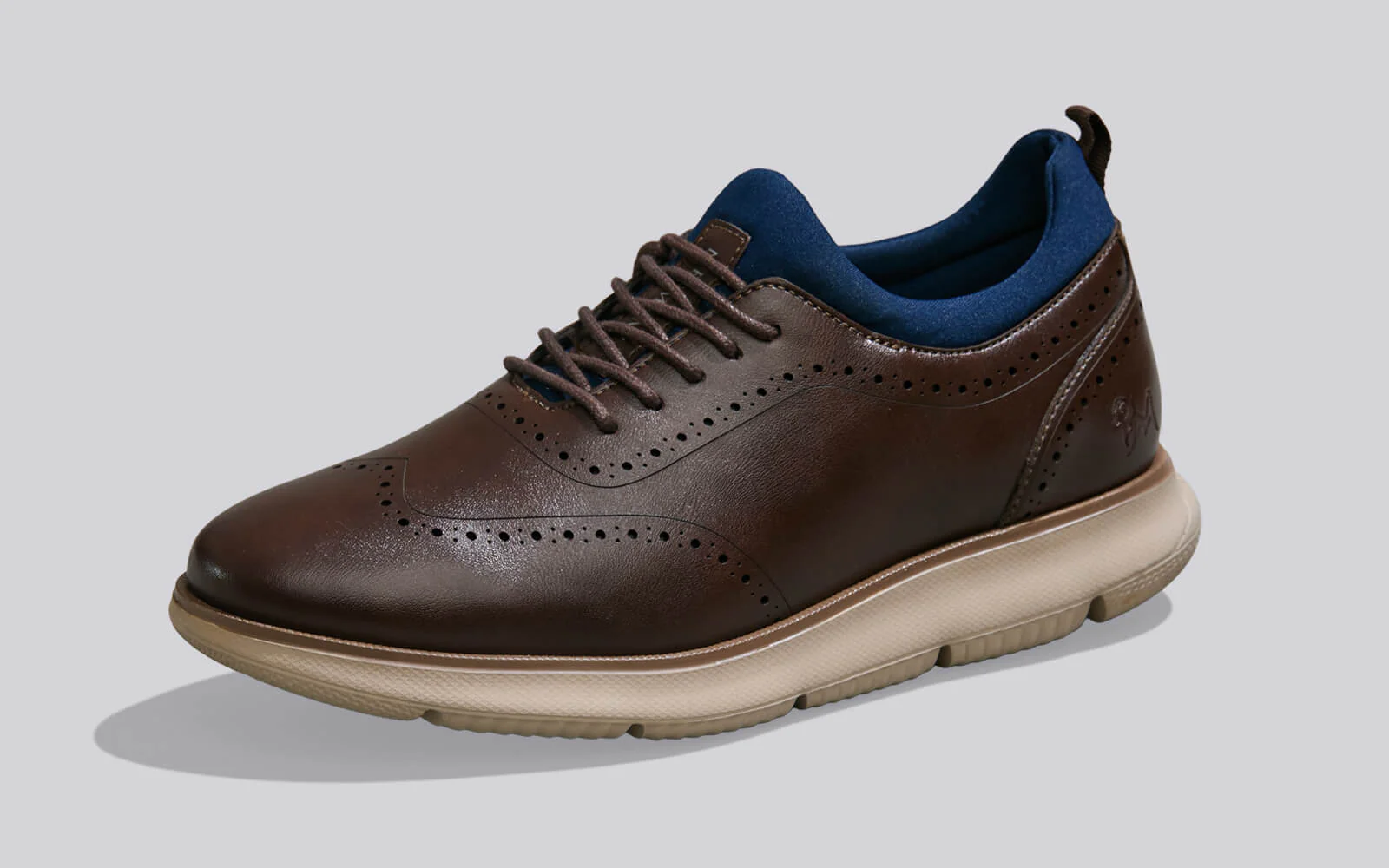 Crossover Brogues : Dark Brown - Image 3