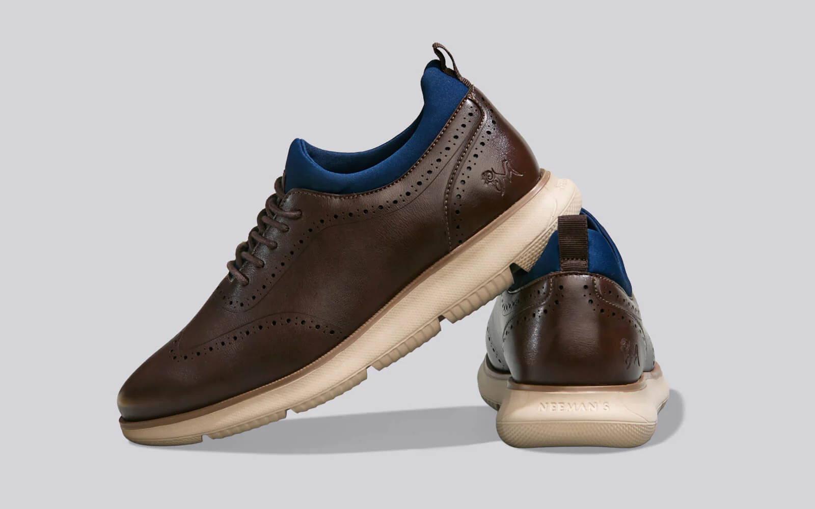 Crossover Brogues : Dark Brown - Image 7