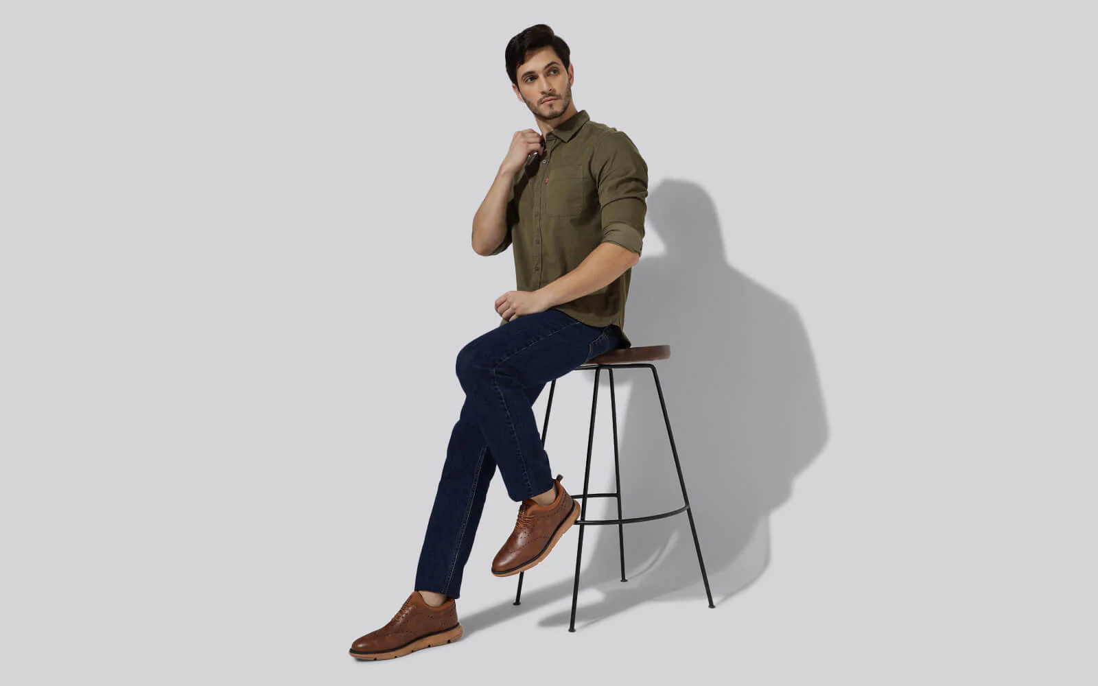 Crossover Brogues : Tan - Image 6