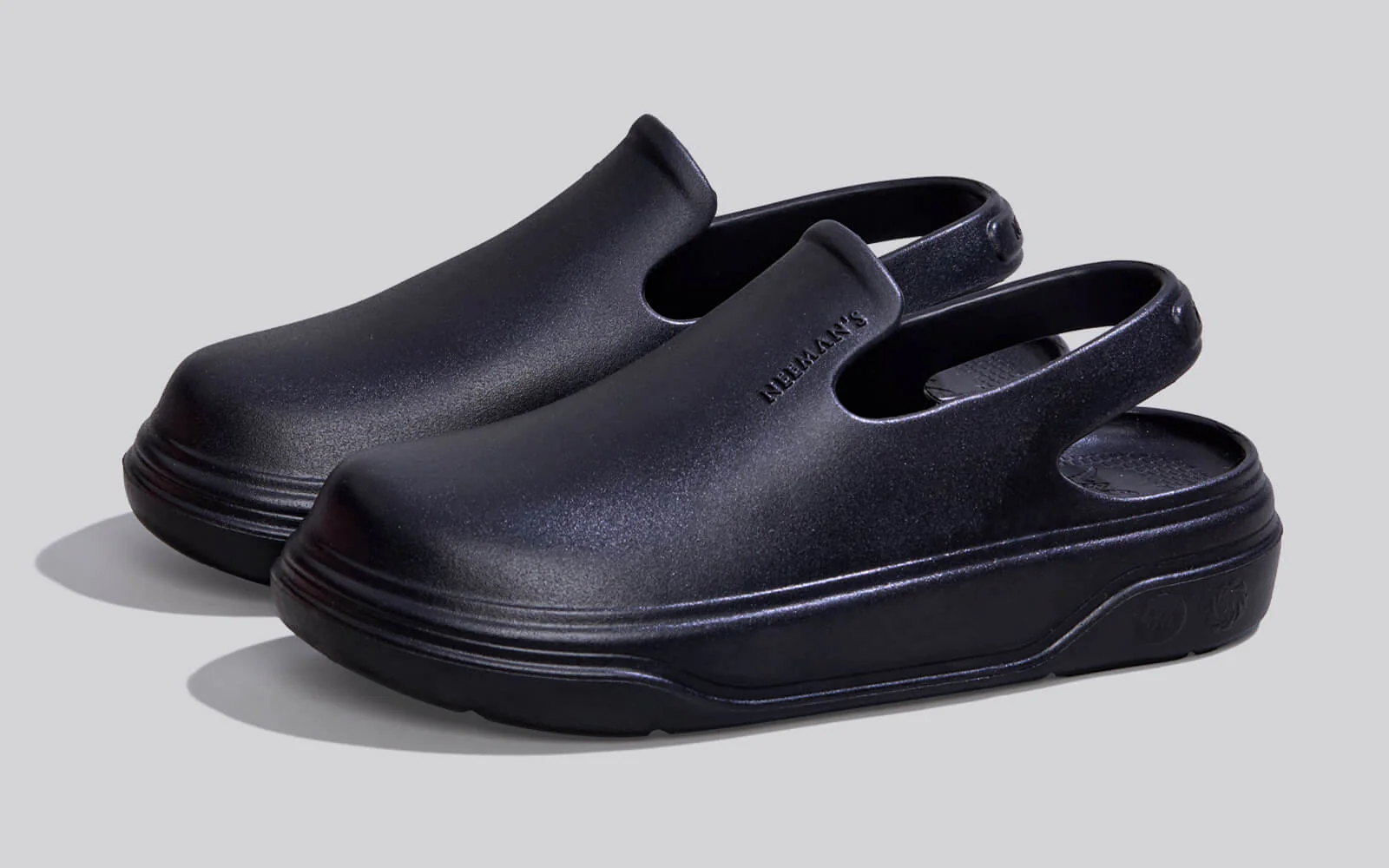 Cushers Clogs For Men : Black - Image 6
