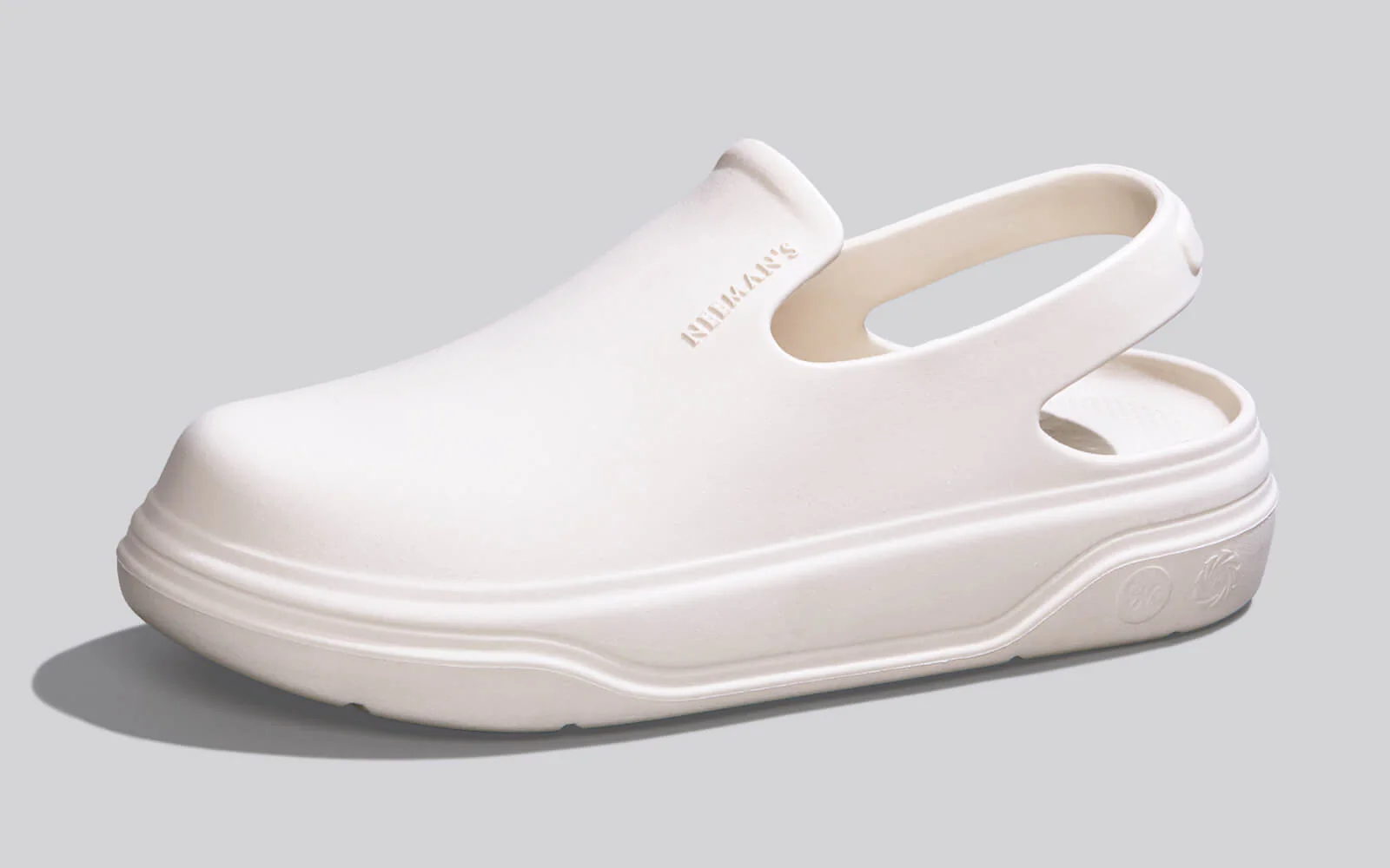 Cushers Clogs For Men : Ivory White - Image 4