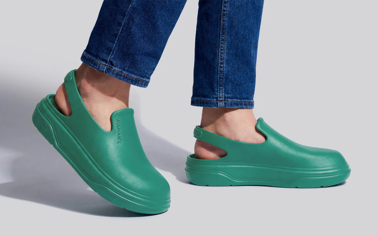 Cushers Clogs For Men : Pepper Green - Image 7