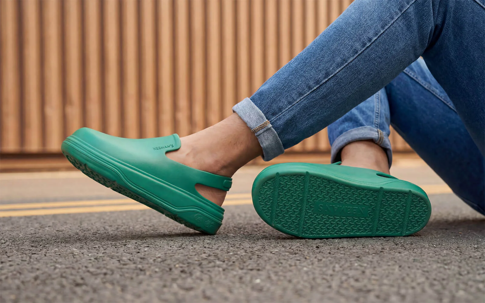 Cushers Clogs For Men : Pepper Green - Image 9
