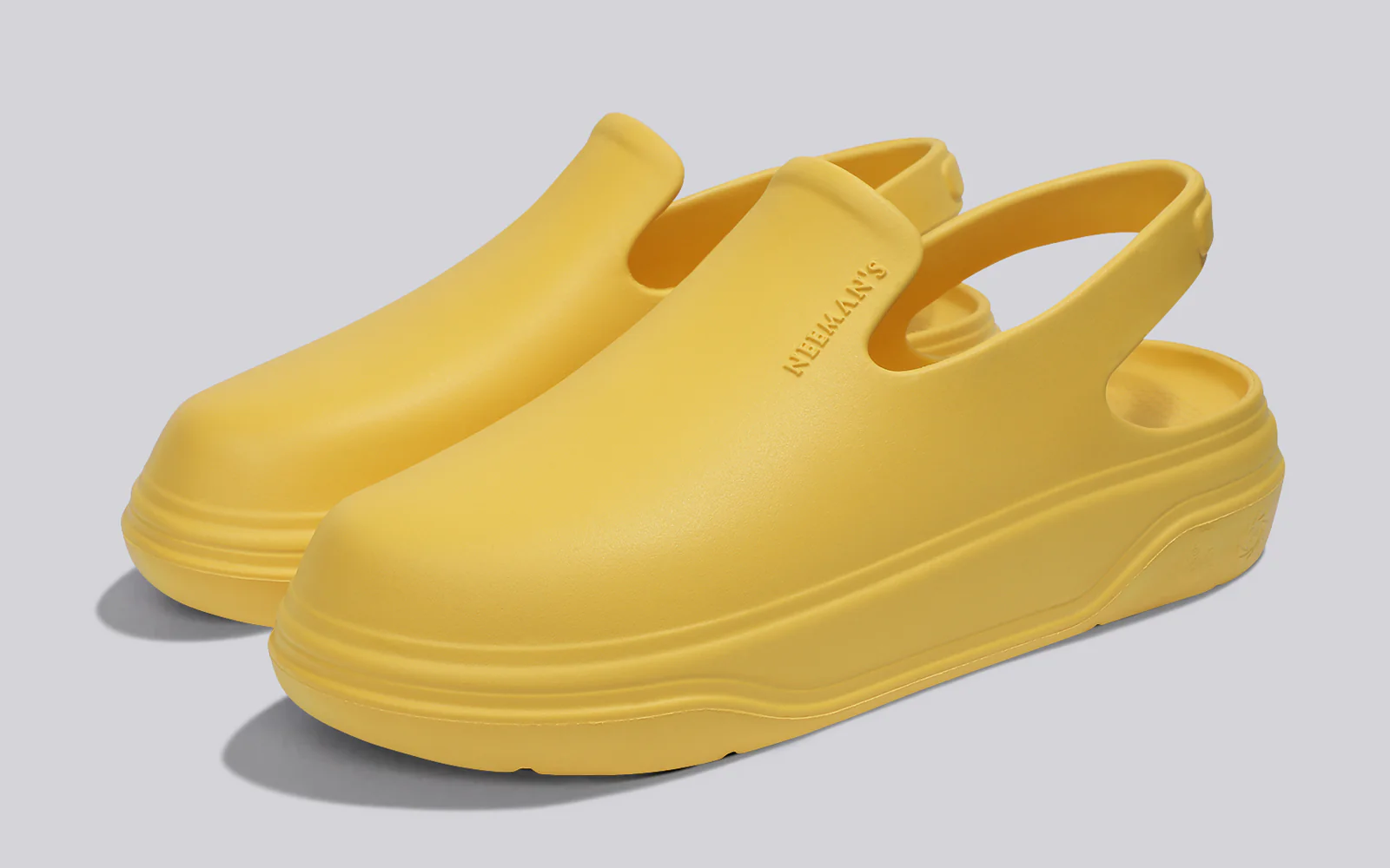 Cushers Clogs For Men : Yellow - Image 10