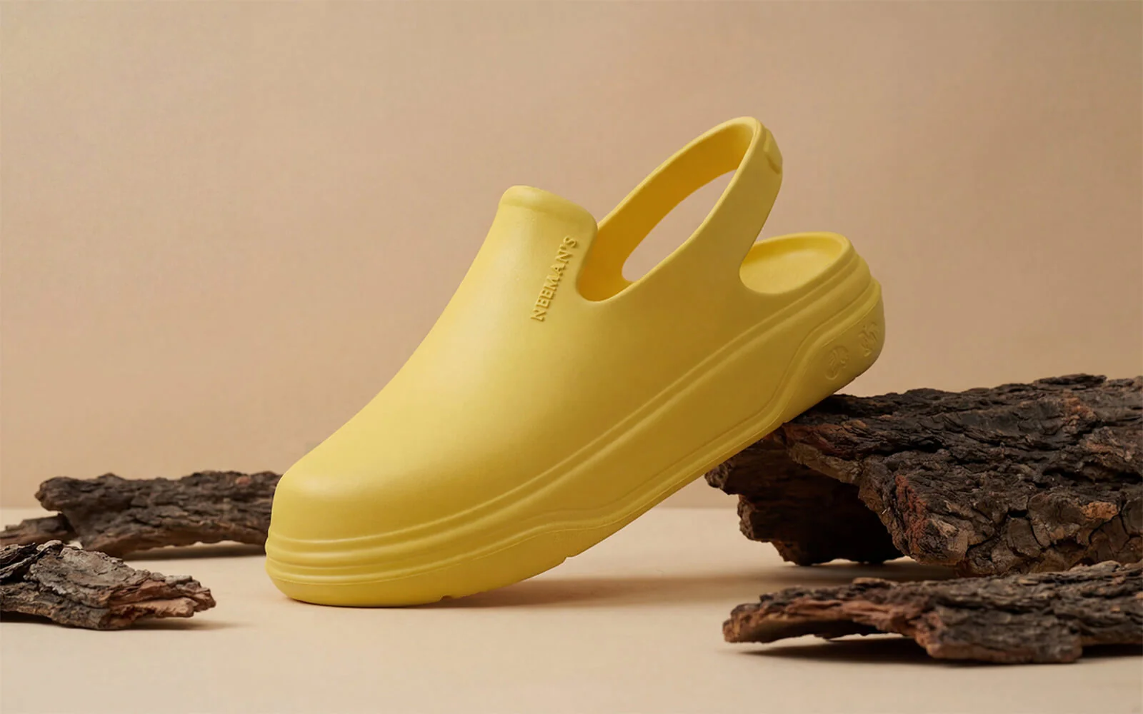 Cushers Clogs For Men : Yellow - Image 2