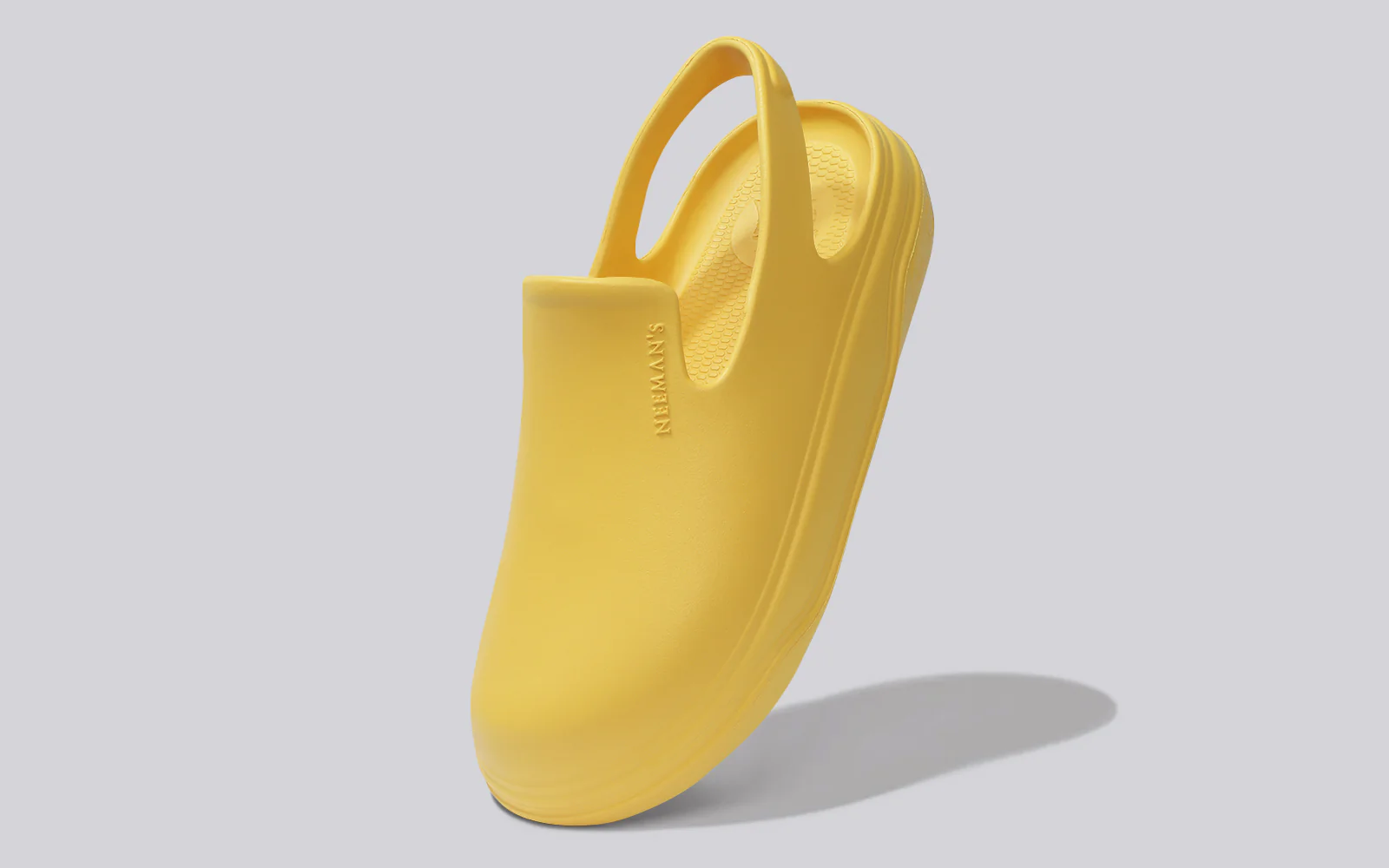 Cushers Clogs For Men : Yellow - Image 4