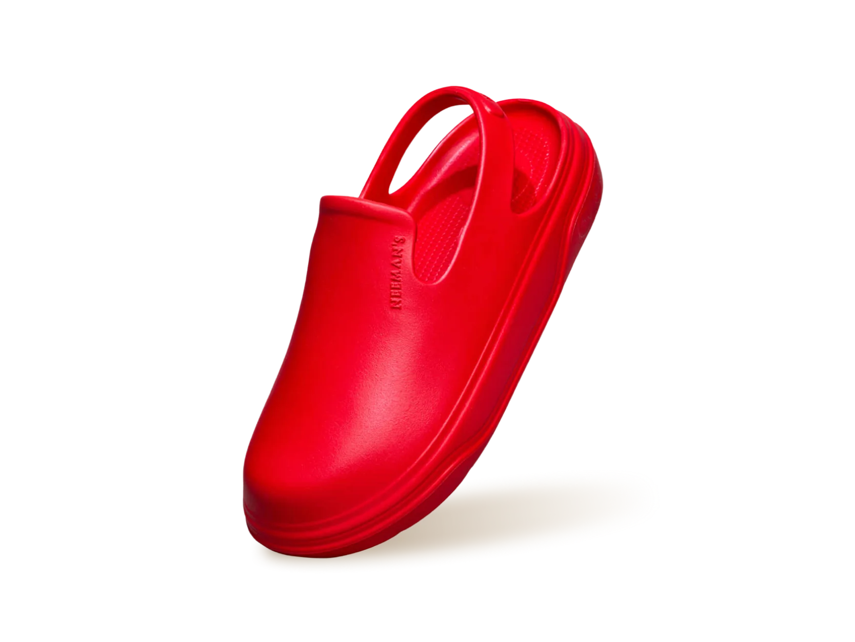 Cushers Clogs For Women : Red - Image 10